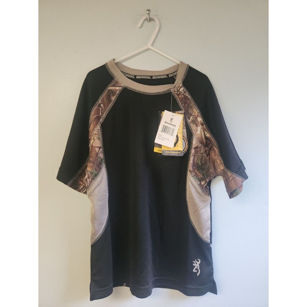Browning Kids Youth‎ Short Sleeve Chalking Tee Shirt S